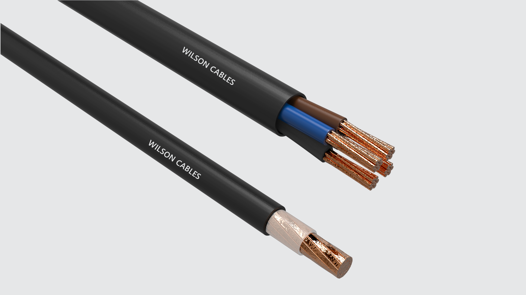 XLPE Insulated PVC or LSOH Sheathed Unarmoured Power Cables
