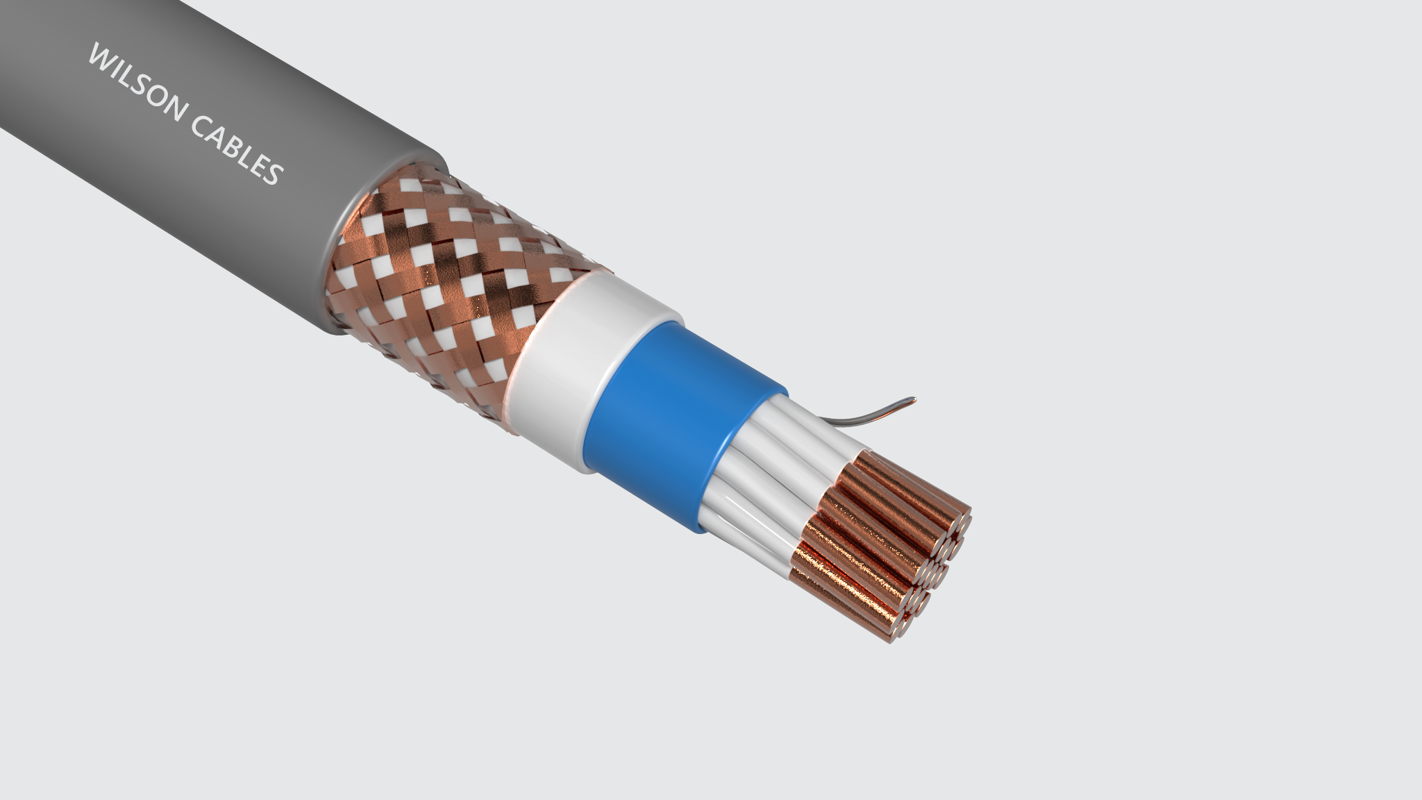 MIM-210Q (SST) / MIM-210C (SST) PVC Sheathed Shipboard Braided Instrumentation Cables