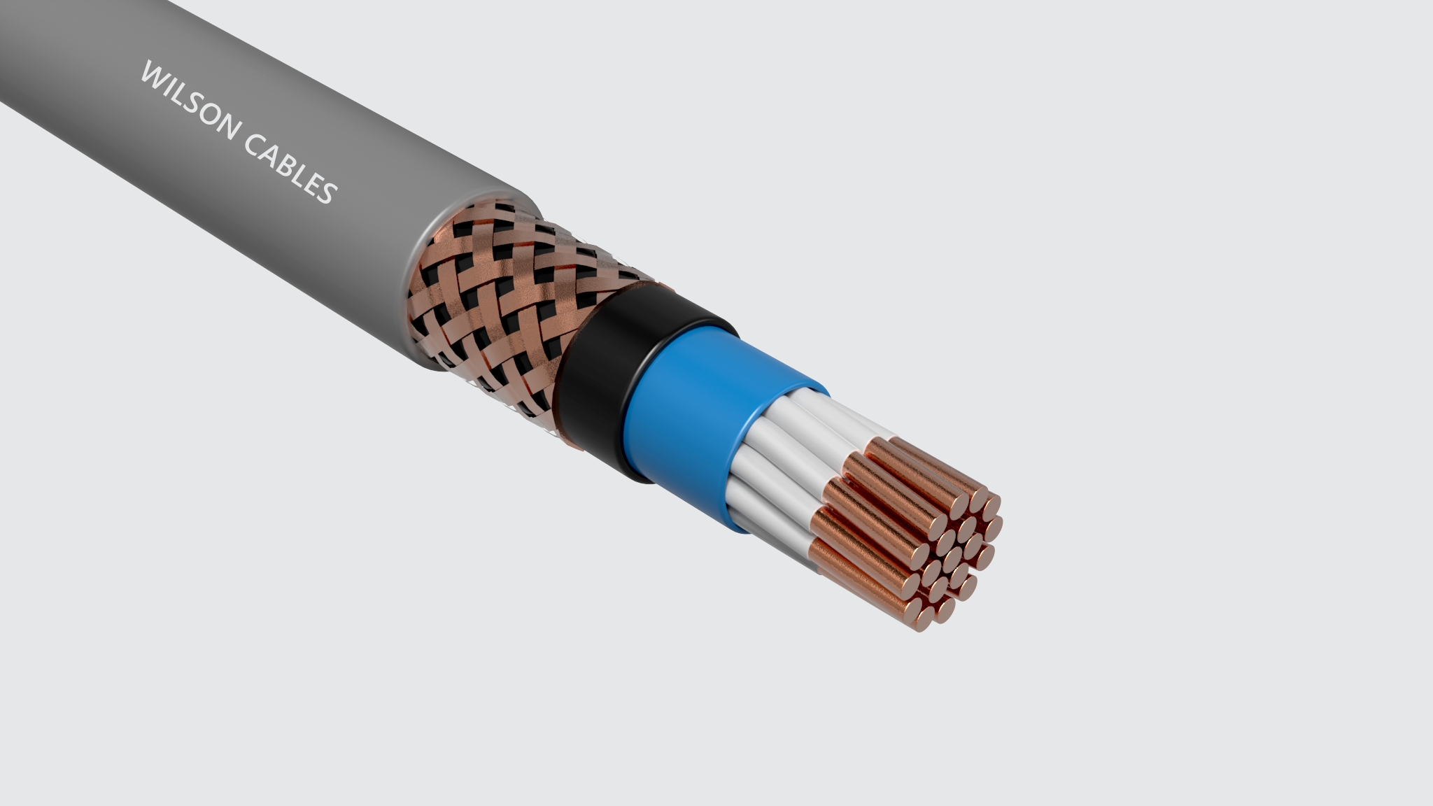 MIM-210Q / MIM-210C PVC Sheathed Shipboard Braided Instrumentation Cables