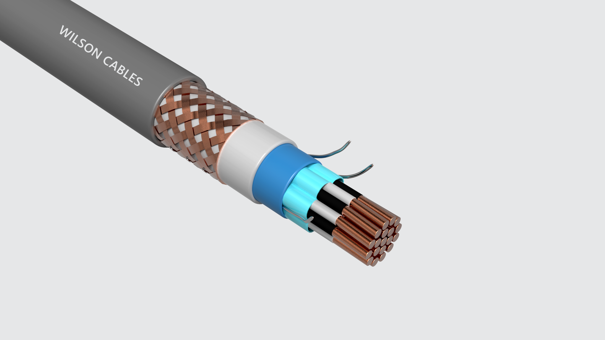 MIP-210Q (SST) / MIP-210C (SST) PVC Sheathed Shipboard Braided Instrumentation Cables